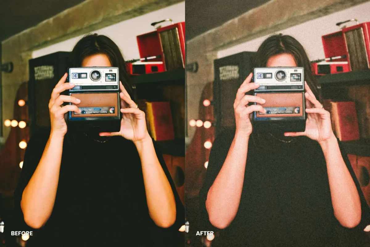 Disposable Film Look Lightroom Presets