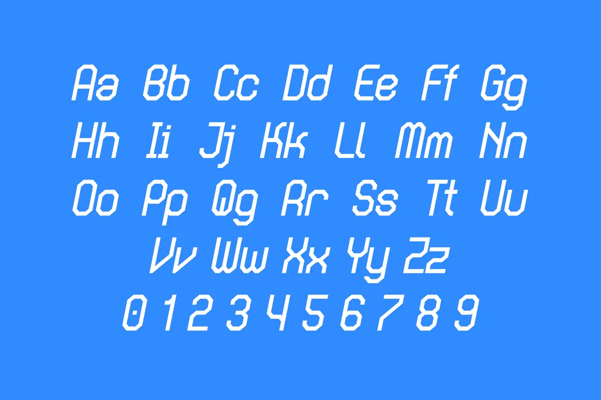 Eightgon TECH Font