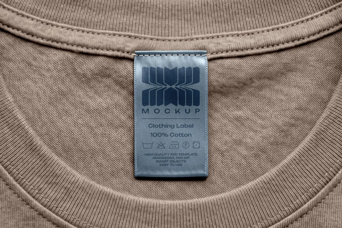 T-Shirt Label Mockup