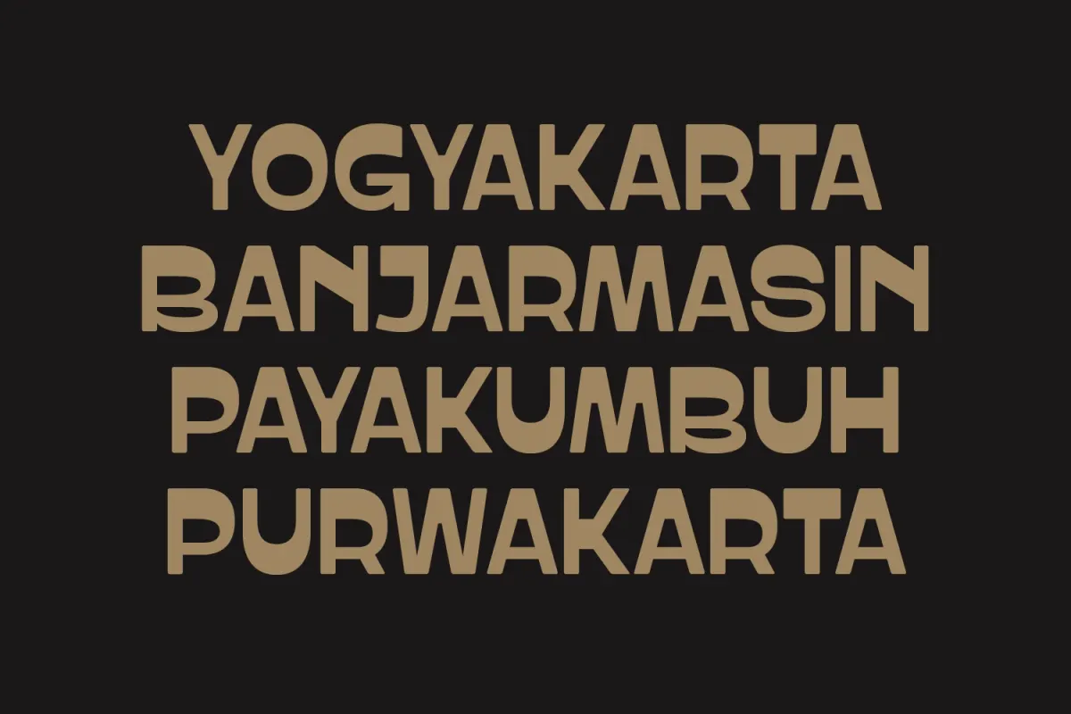 PRAK Trotoer - Vintage Display Font
