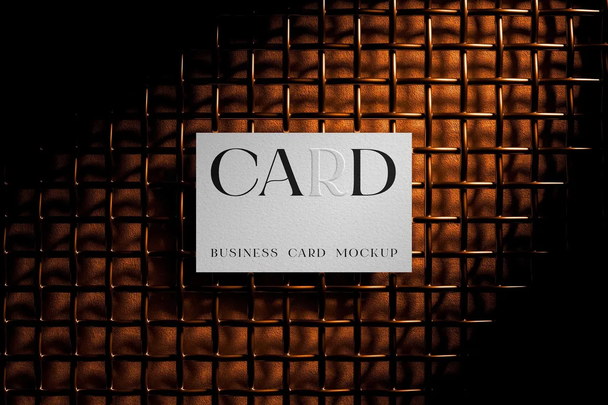 Urban Business Card Mockup