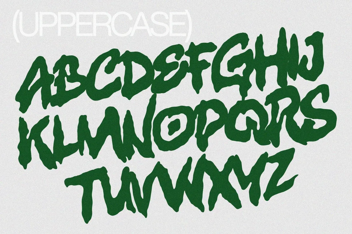 Rogak - Grunge Brush Font