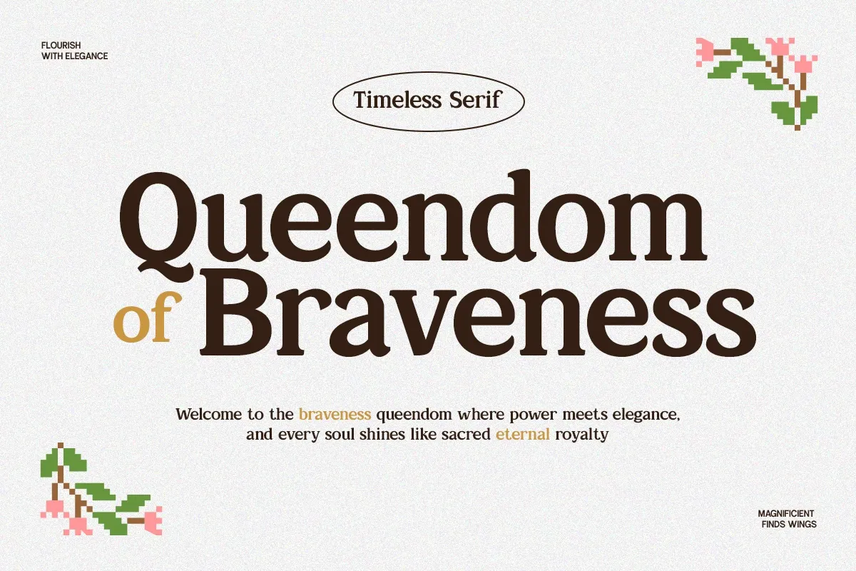 GC Under Compas – Timeless Serif