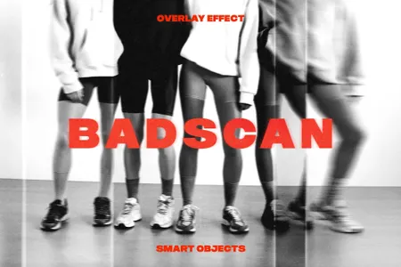 Bad Scan Photo Effect