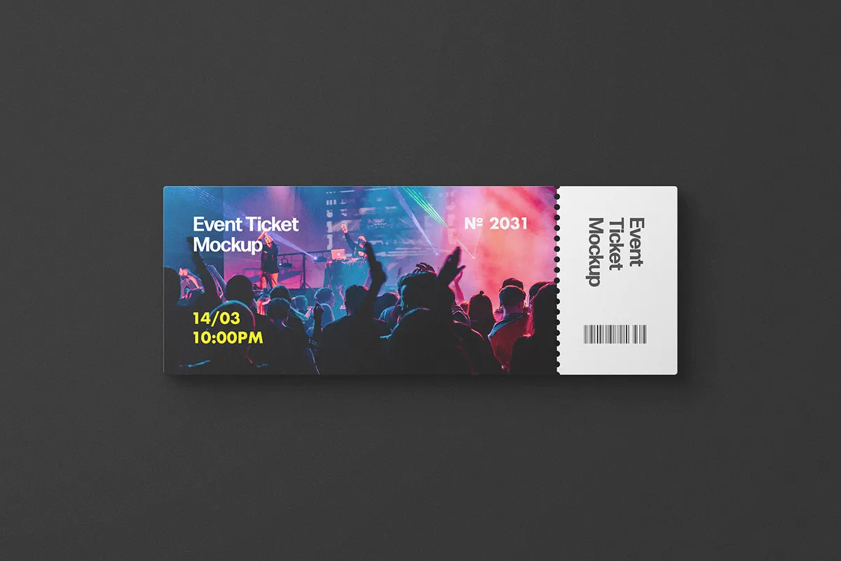 Event Tickets Mockup Set