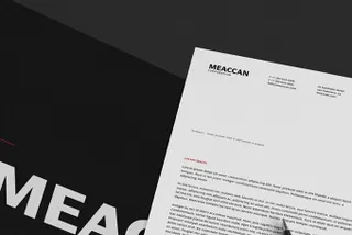 Black & White Stationery Mockup