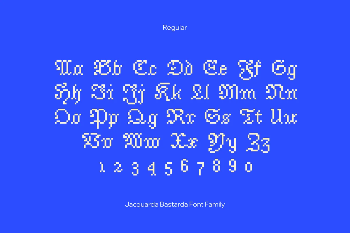 Jacquarda Bastarda Font Family