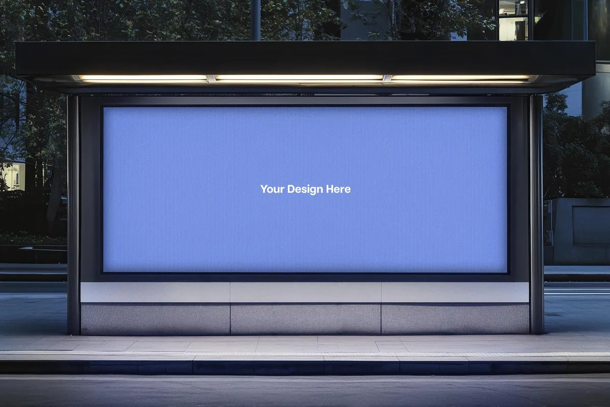 Bus Stop Mockup