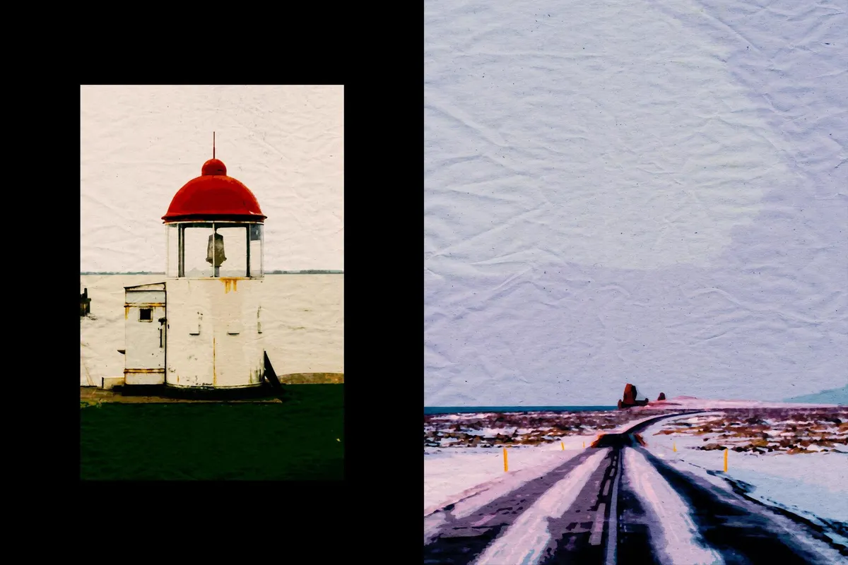 Vintage Landscape Photo Effect