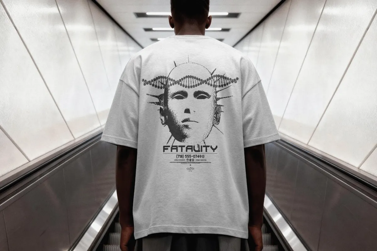 Back-Viewed T-shirt Mockup
