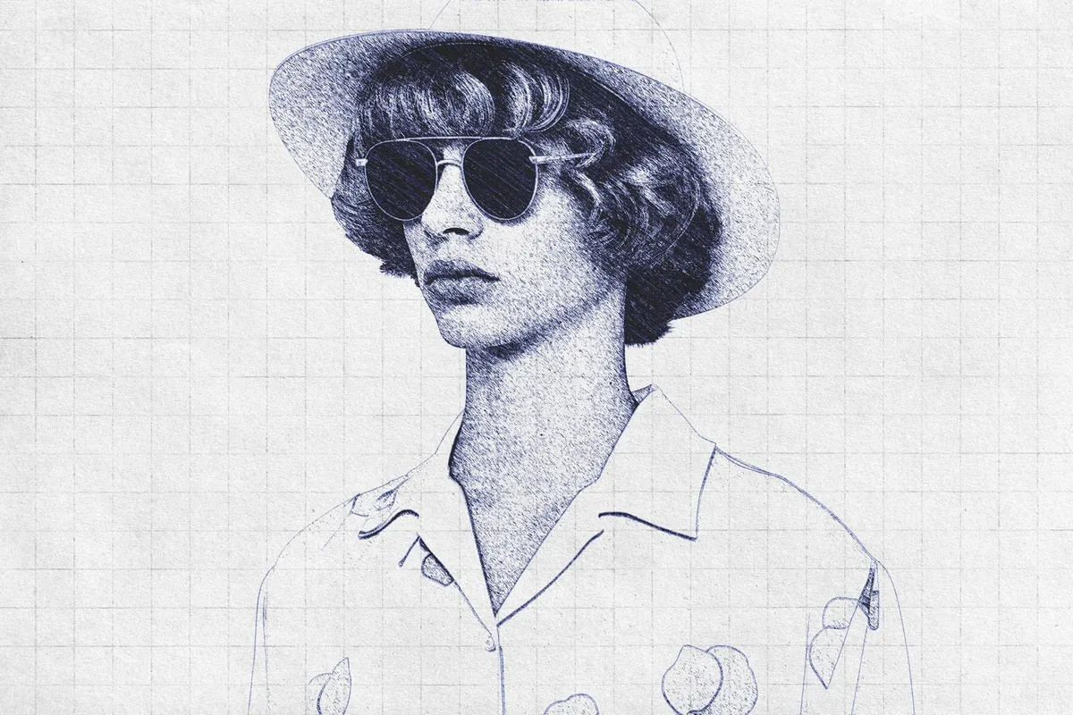 Pencil Scribbles Photo Effect