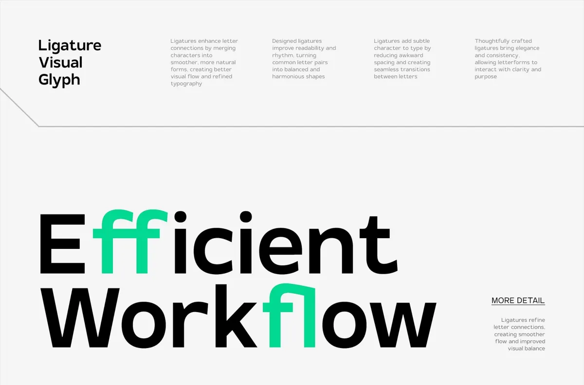 TRT Monexa Modern Sans Typeface
