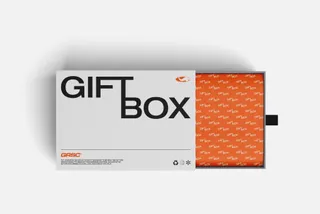 Top View Gift Box Mockup