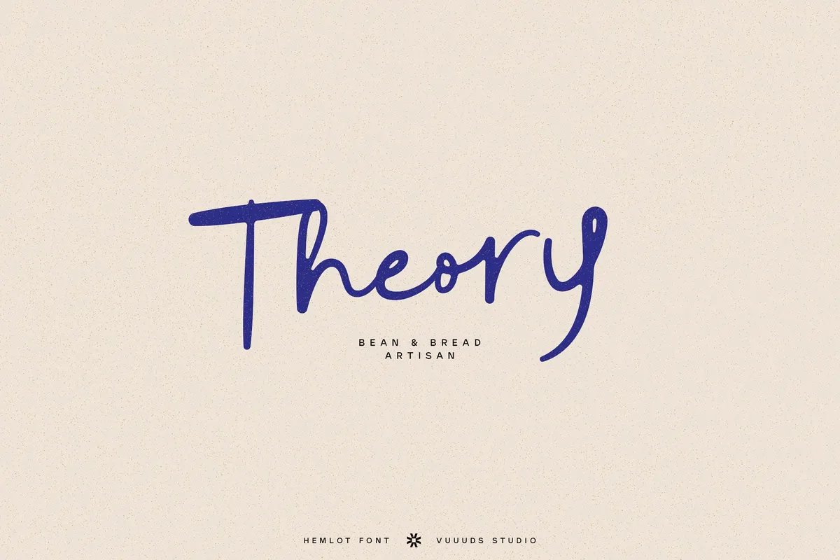 Hemlot - Handwritten Signature Font