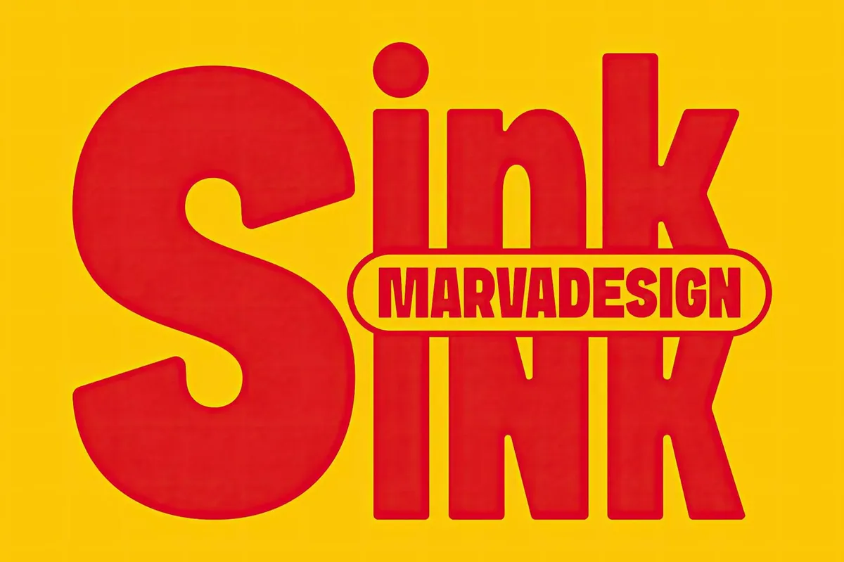Sink —  Retro Sans Serif Font