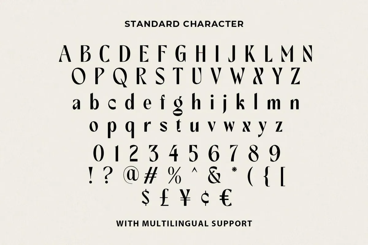 Advera — Bold Display Font