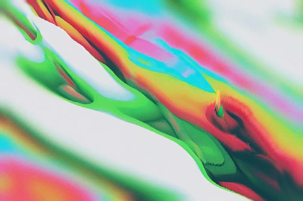 Abstract 3D Psychedelic Backgrounds