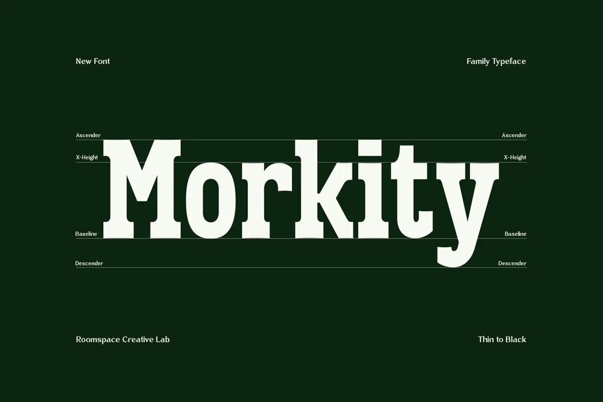 Vortiger - Condensed Western Serif Family