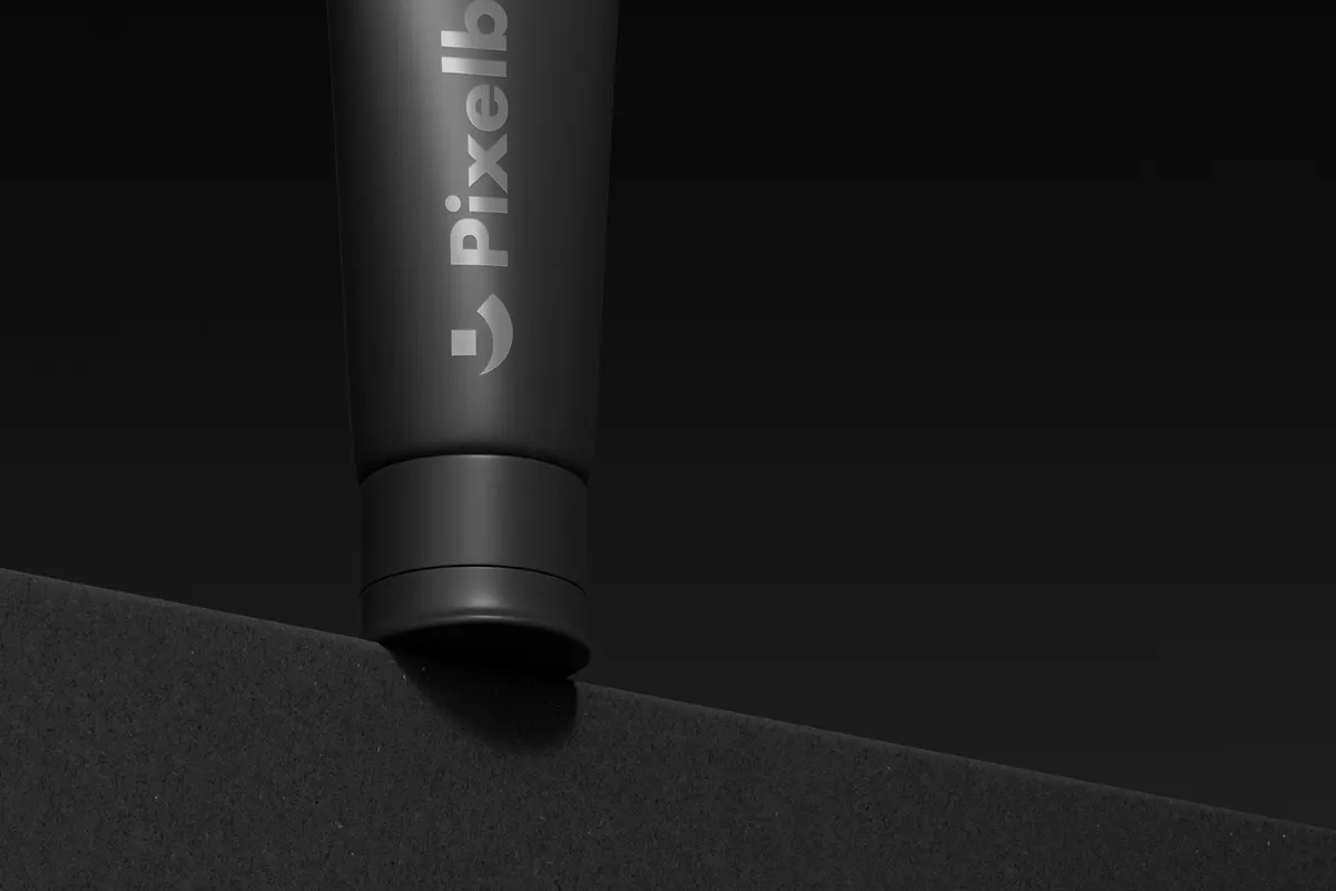 Lotion Tube Mockup