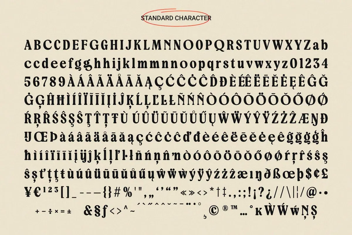 Bringbold Nineties — Serif Font