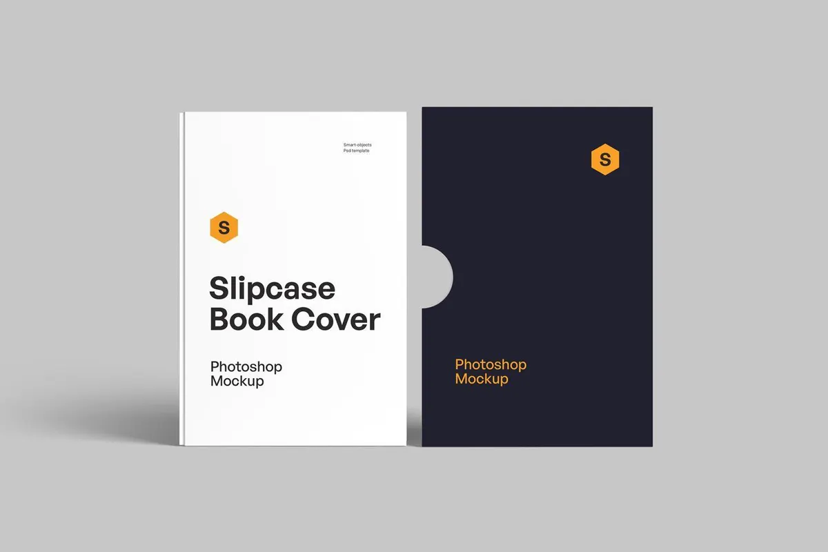 Slipcase Book Cover Mockups
