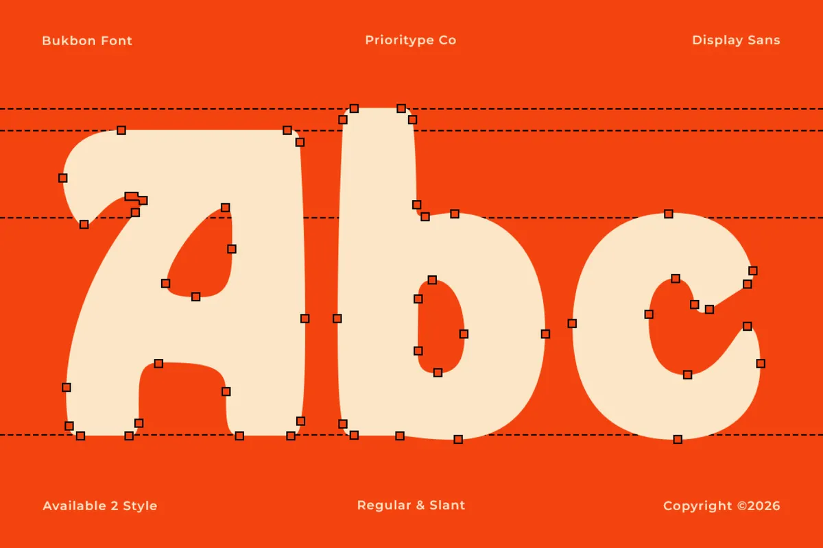 Bukbon Font