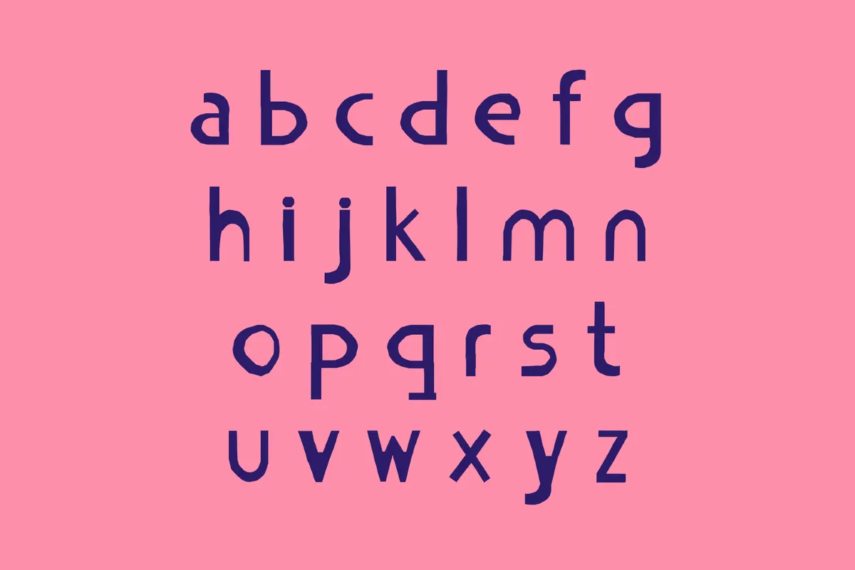 Emocja - Funny School Font