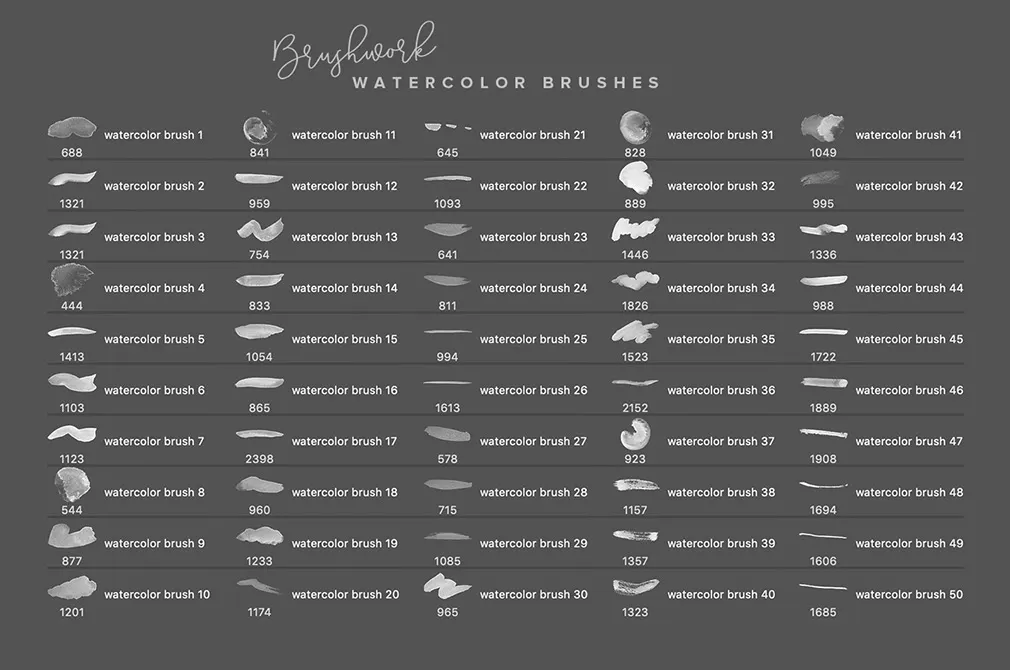 Stamp PS and Procreate Brushes