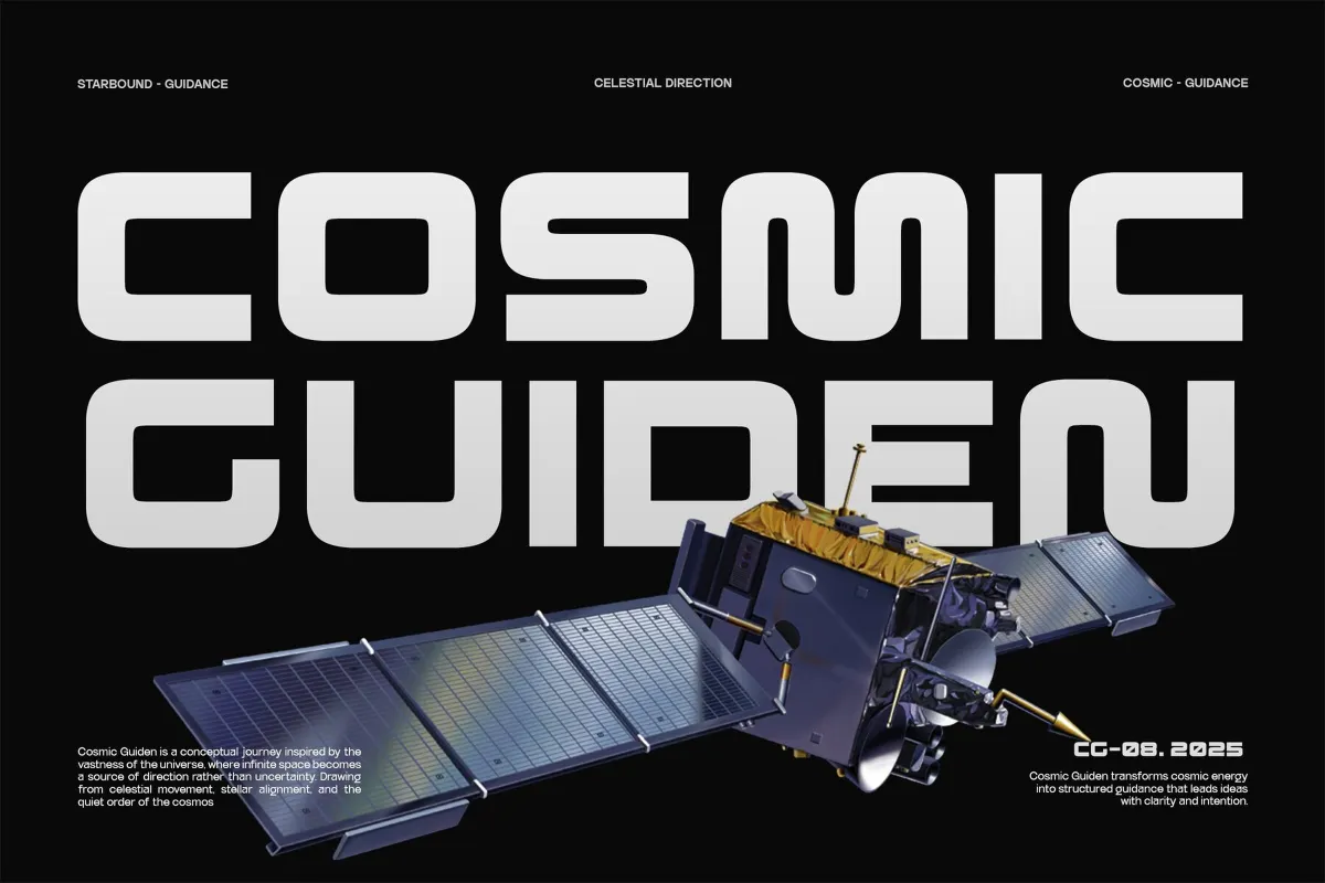 TRT Makron - Futuristic Geometric Sans Font