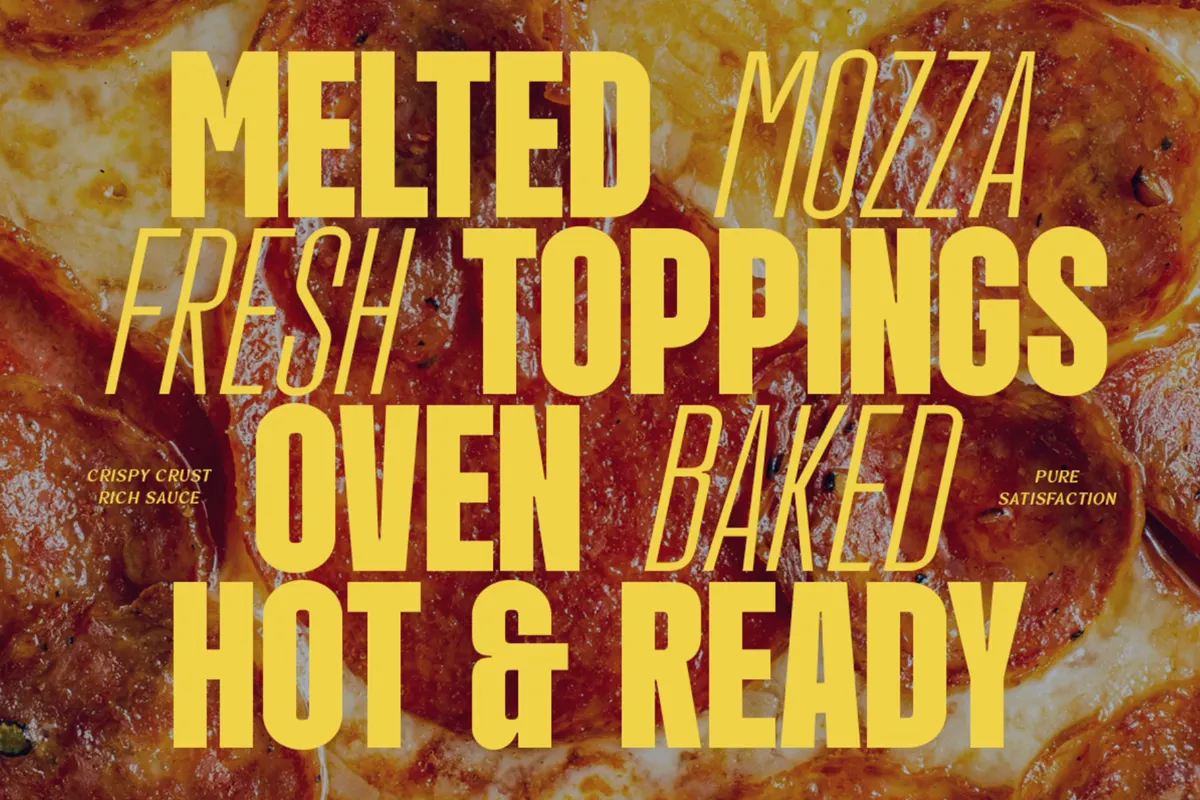 Molday - Condensed Sans Serif Font Family