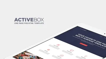 ActiveBox HTML Template