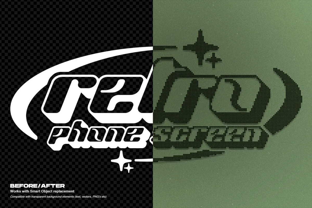 Retro Phone Screen Creator