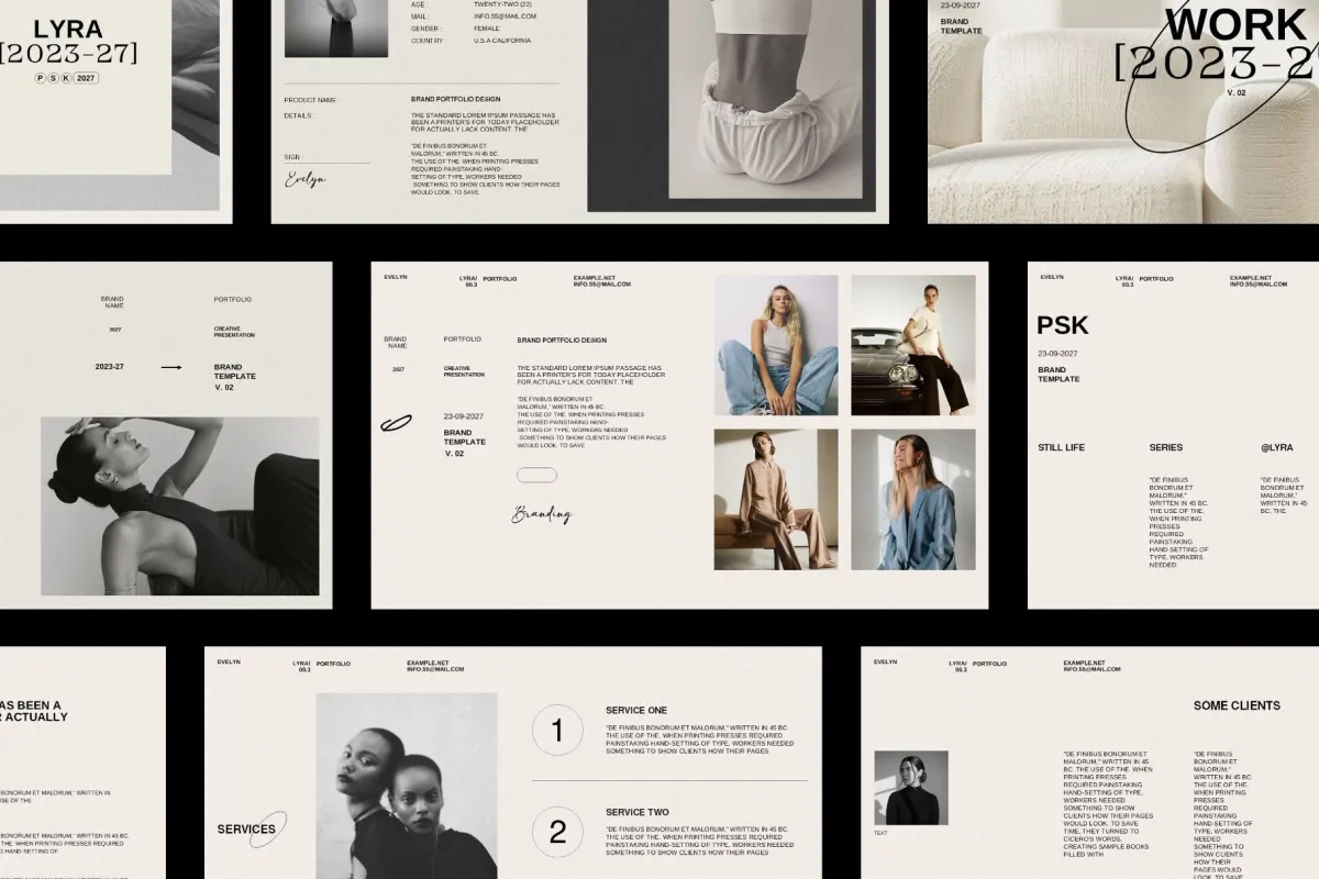 Brand Portfolio Template