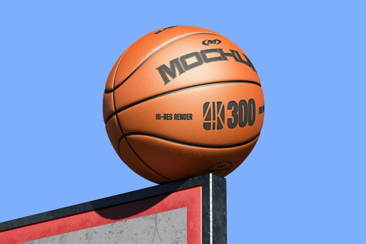Basketball Ball Mockup