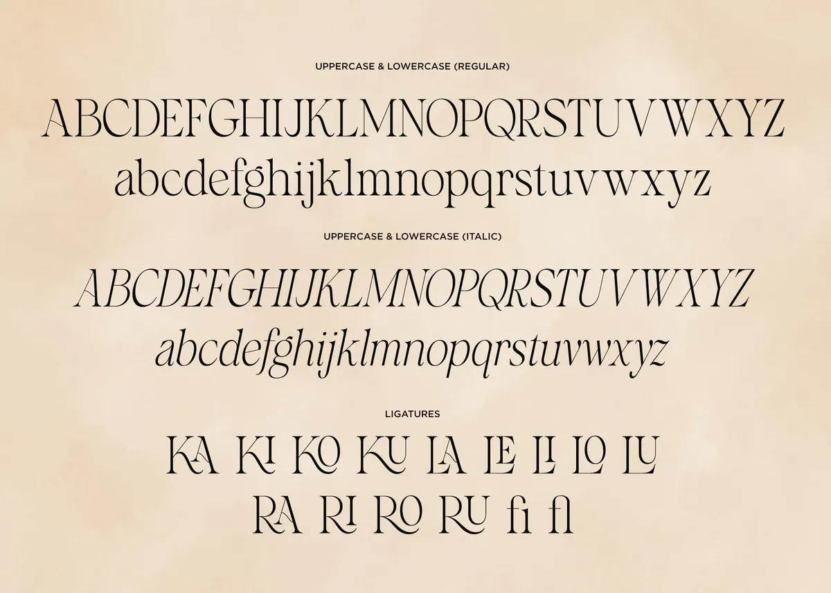 Crown Monarch - Luxury Serif Display Font