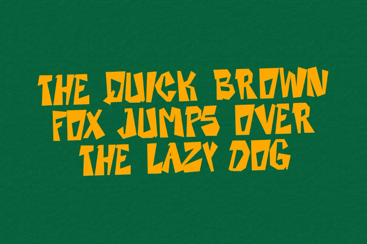 Stong Moca - Bold Display Font