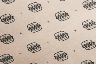 Food Wrap & Tissue Pattern Mockup