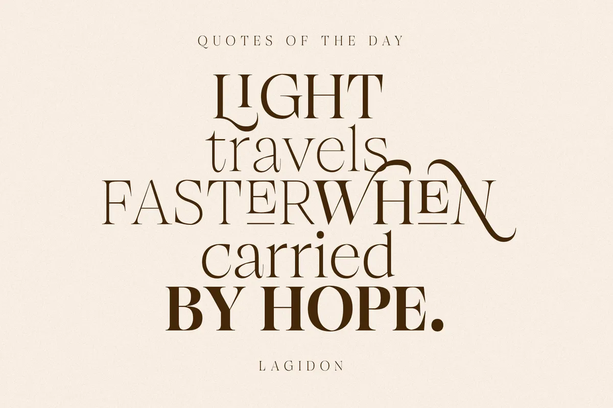 Browne de Calvin - Luxury Serif Display Font