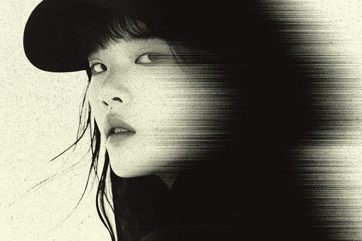 Smudged Duotone Photo Effect