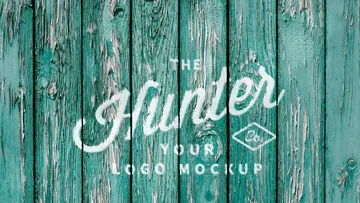 Ragged Wood Logo Mockup