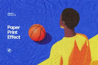 Paper Print Effect