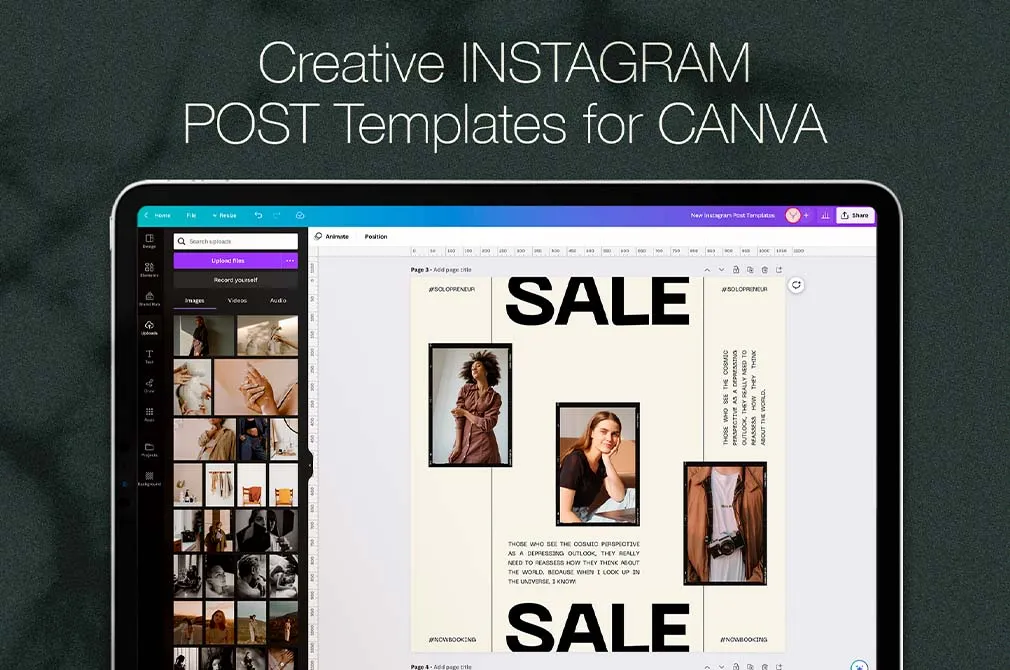 Grace — Aesthetic Canva Insta Posts