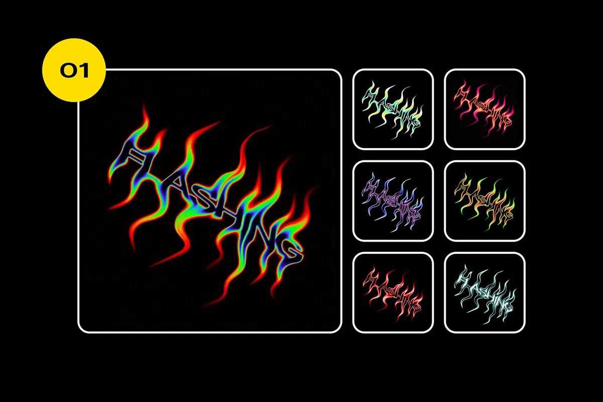 Liquid Text Effects Vol.2