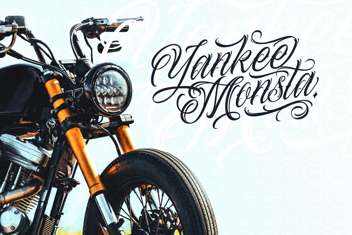 Alevattros - Tattoo Script Font