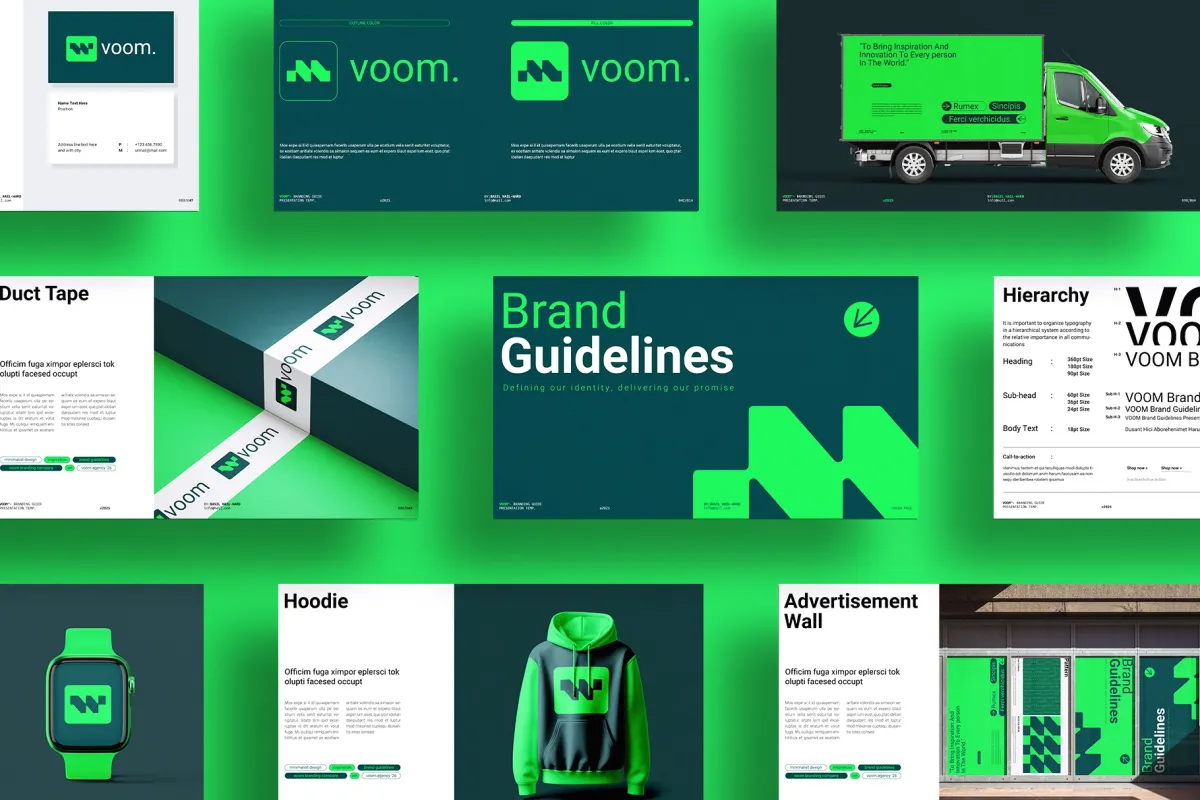 Brand Guidelines Presentation Template