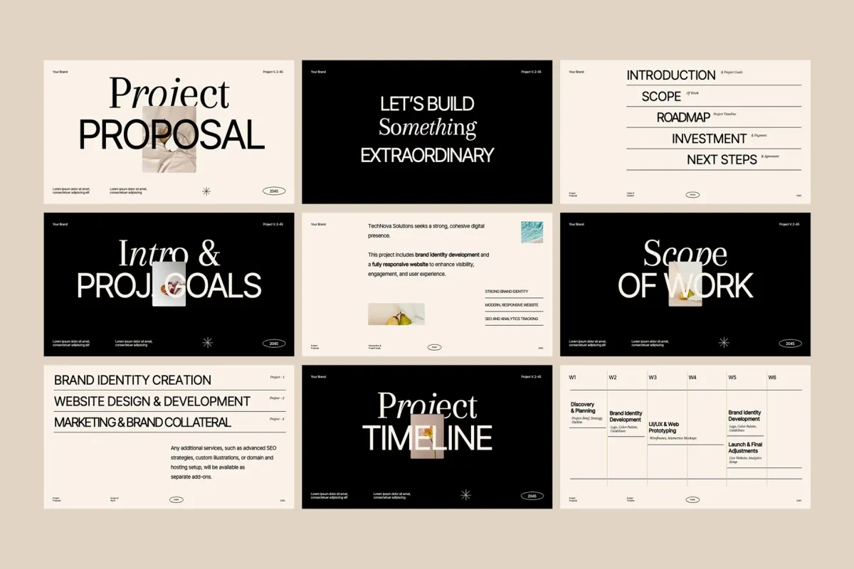Project Proposal Google Slides