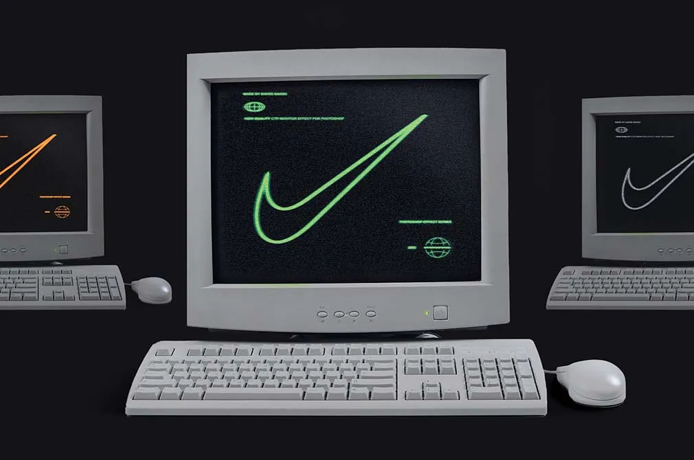CRT Monitor Effect