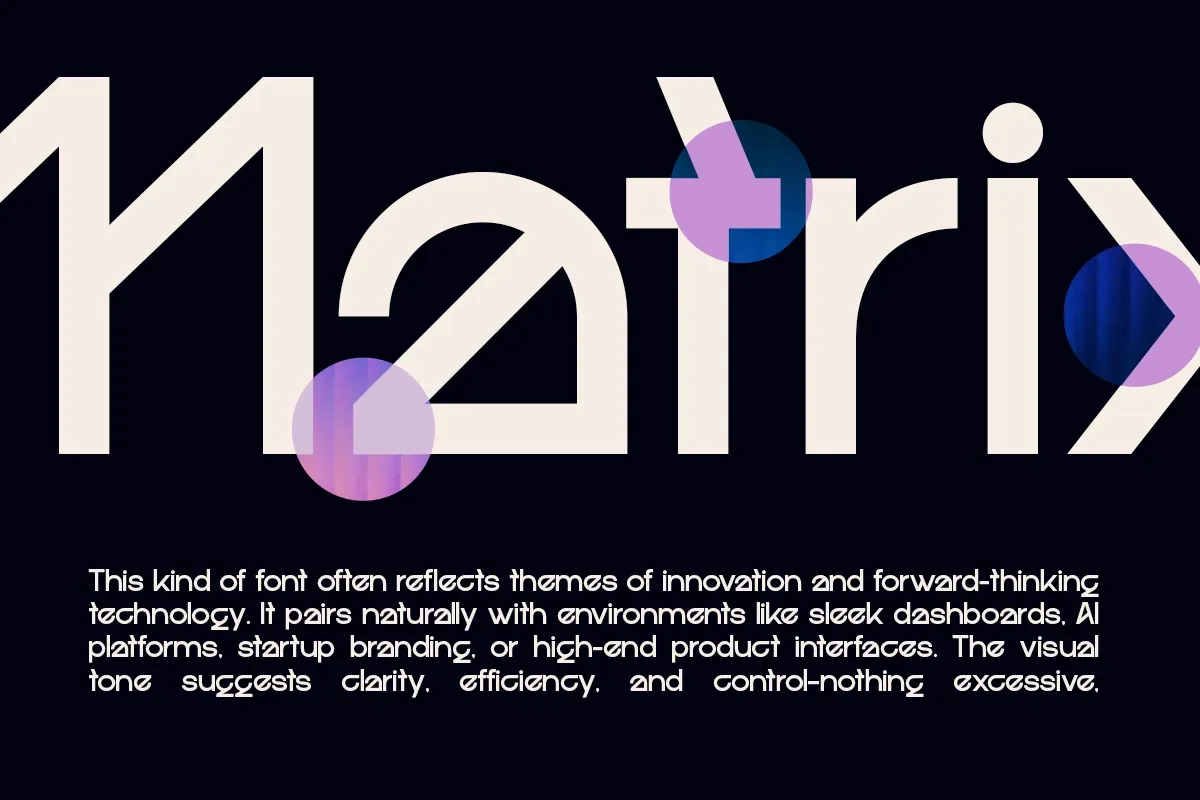 Gragien - Geometric Tech Font