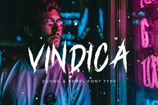 Vindica Rebel Brush Font