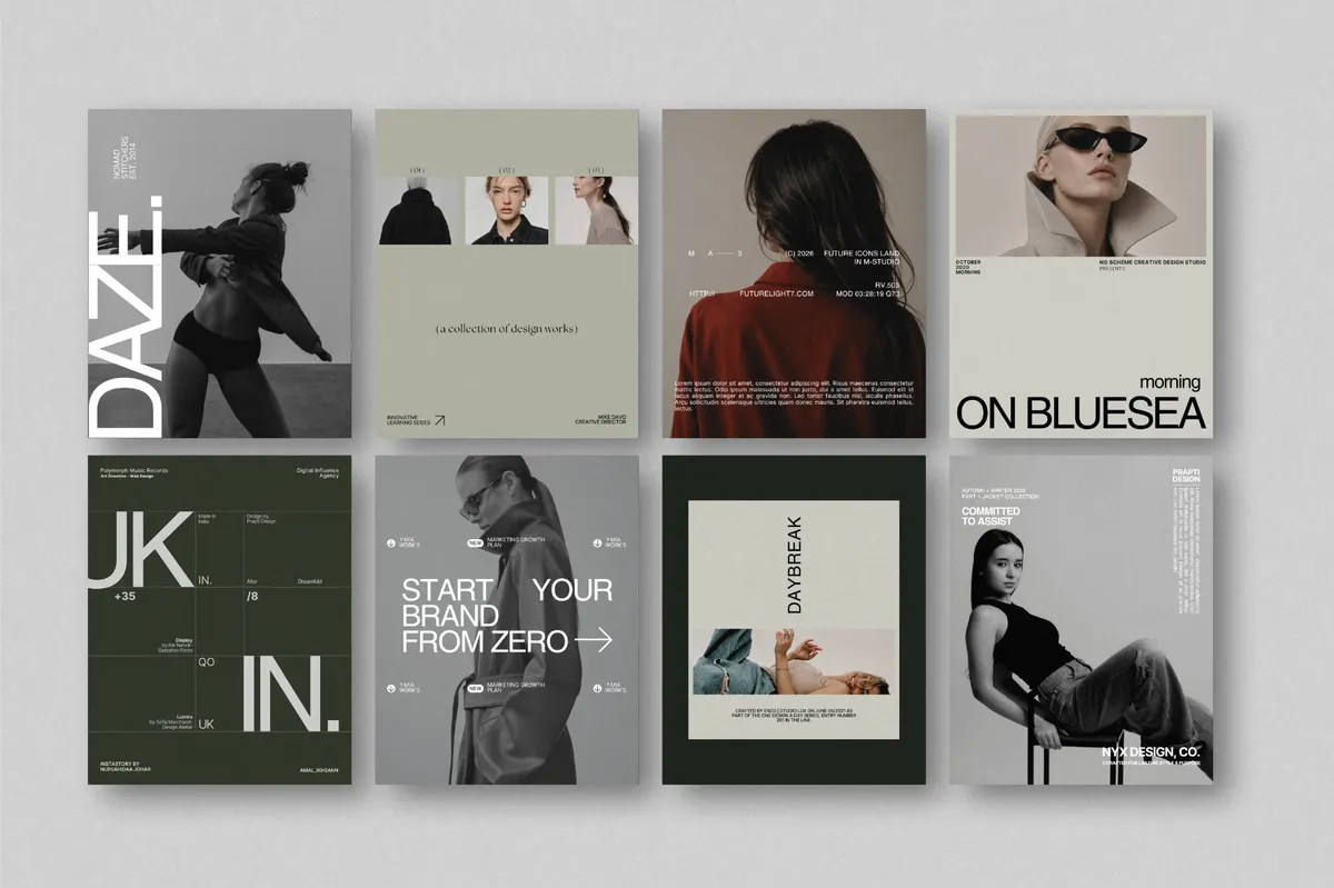 ZORA | Instagram Post & Story Templates for Canva Vol.3